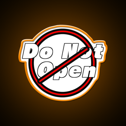 Do Not Open Beer Bar Decor Led Neon Sign Rgb Color - LED neon sign view 6
