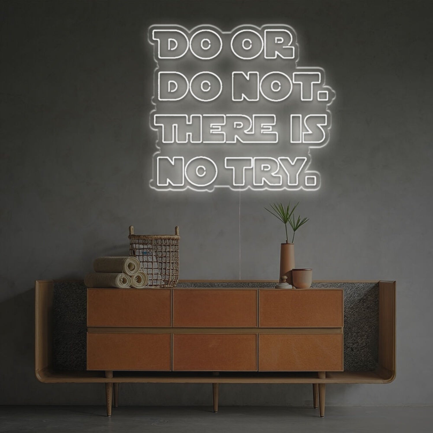 Do Or Do Not There Is No Try Led Neon Sign | Shineneon