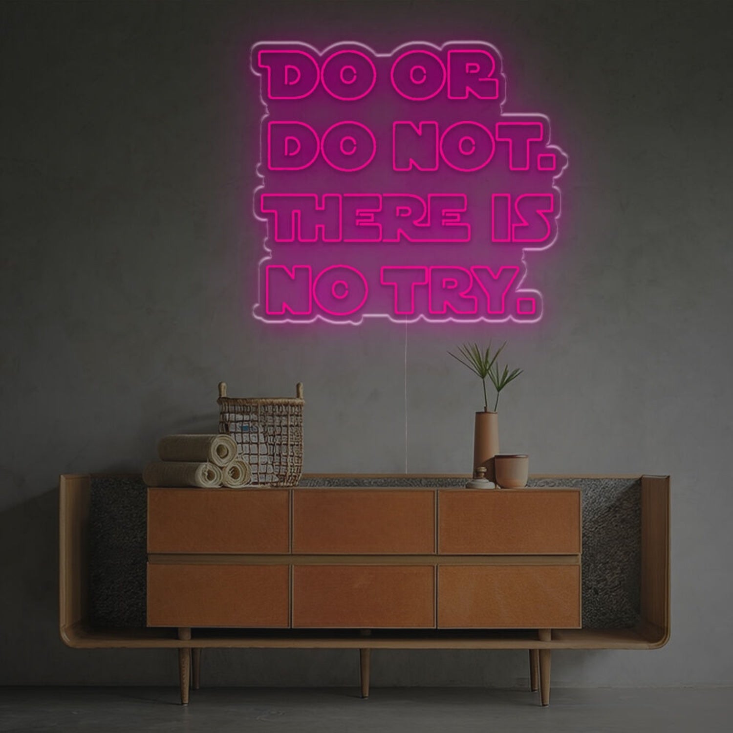 Do Or Do Not There Is No Try Led Neon Sign | Shineneon