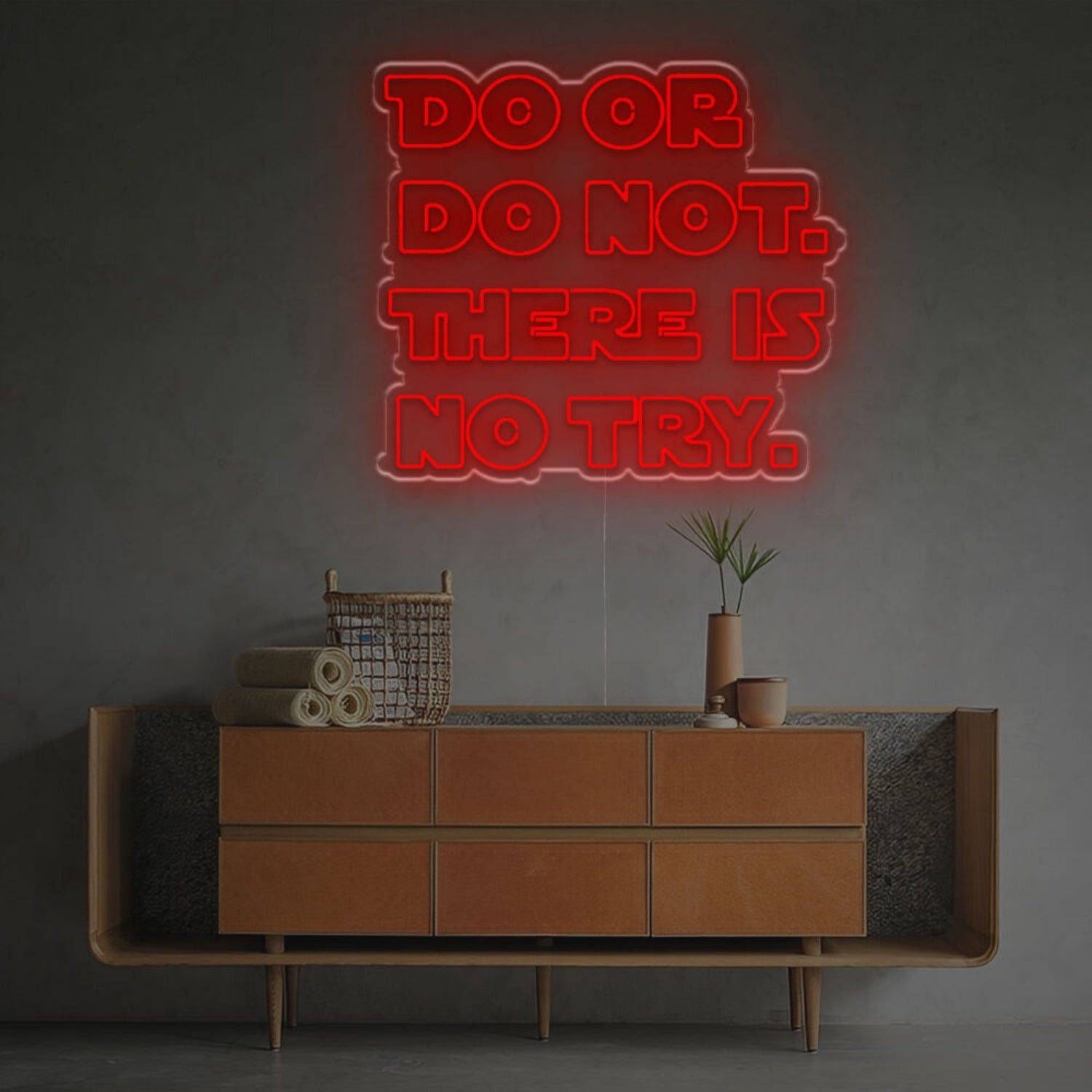 Do Or Do Not There Is No Try Led Neon Sign | Shineneon