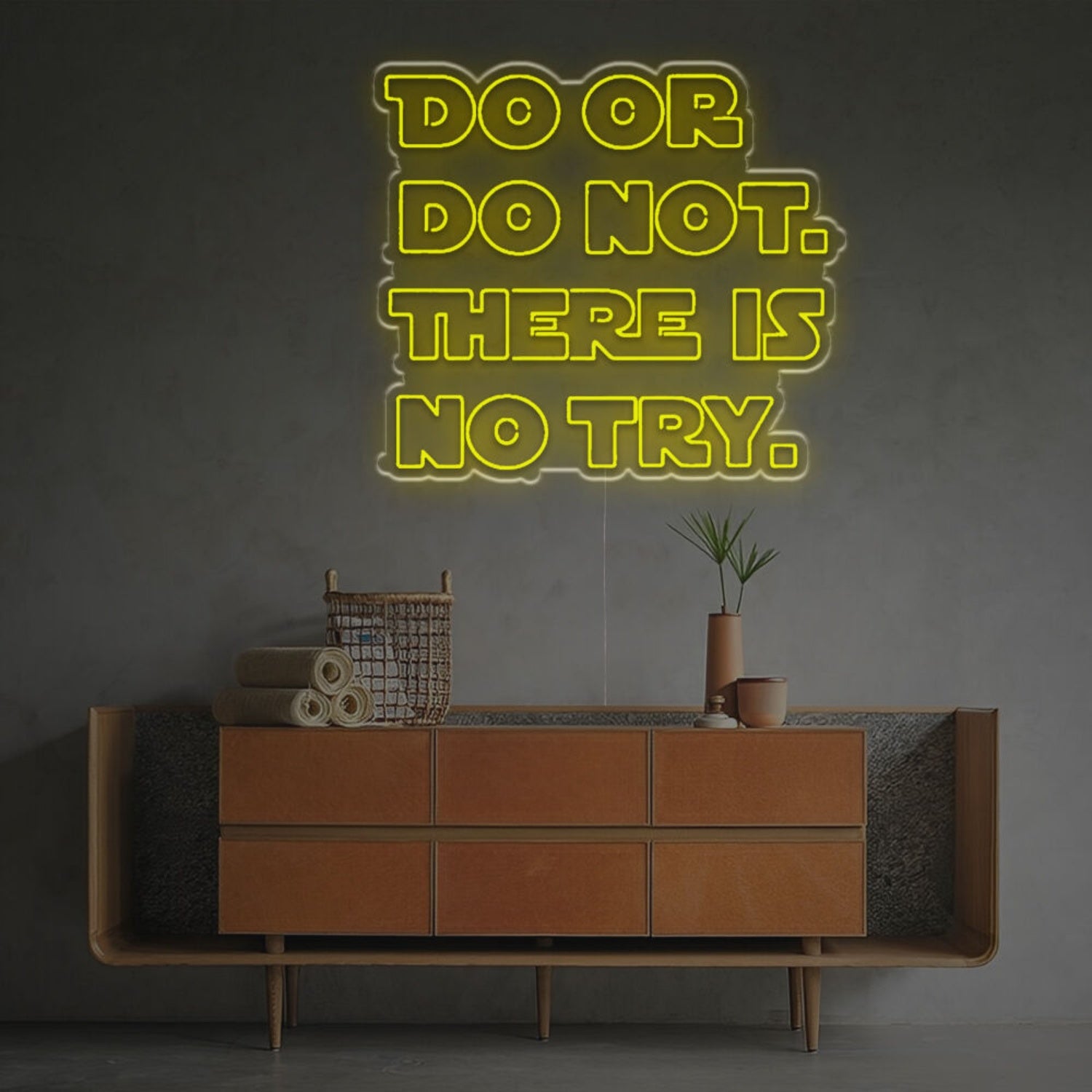 Do Or Do Not There Is No Try Led Neon Sign | Shineneon