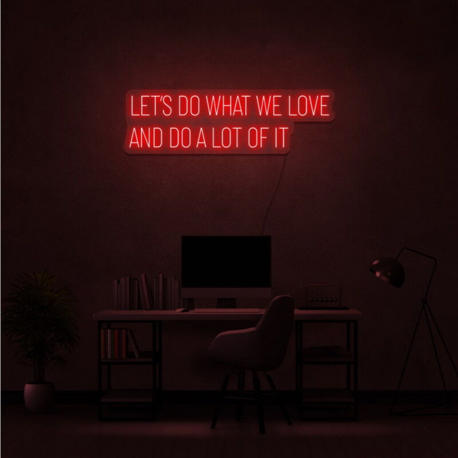 Do What We Love Neon Sign Inspire Passion And Commitment | Shineneon