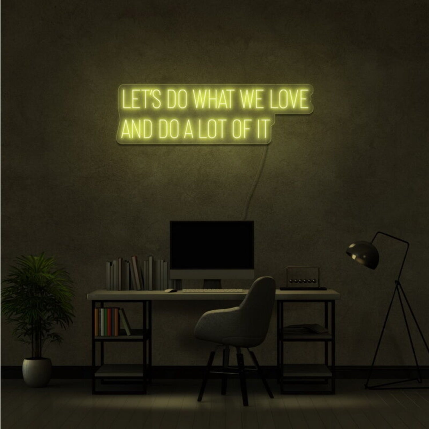 Do What We Love Neon Sign Inspire Passion And Commitment | Shineneon