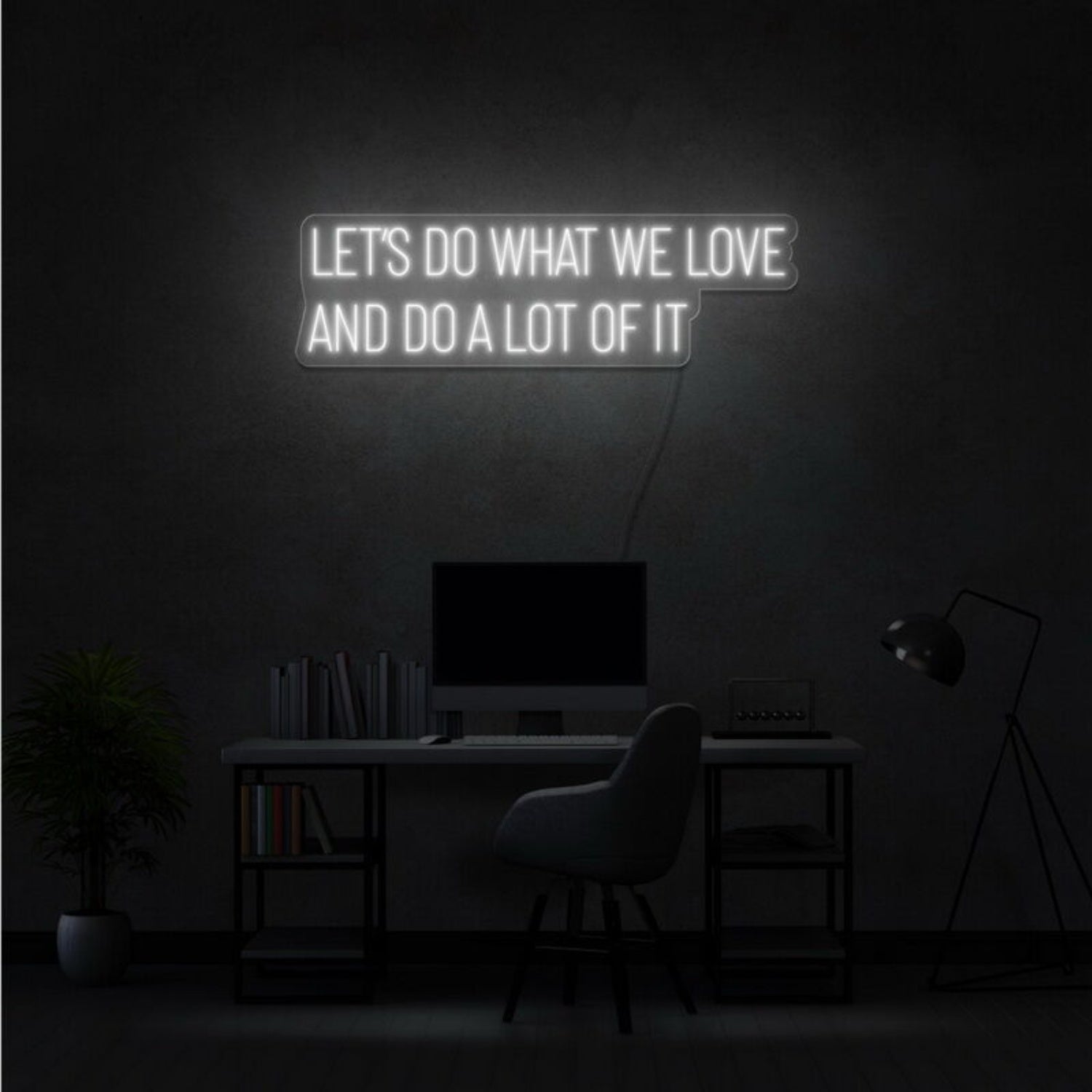 Do What We Love Neon Sign Inspire Passion And Commitment | Shineneon