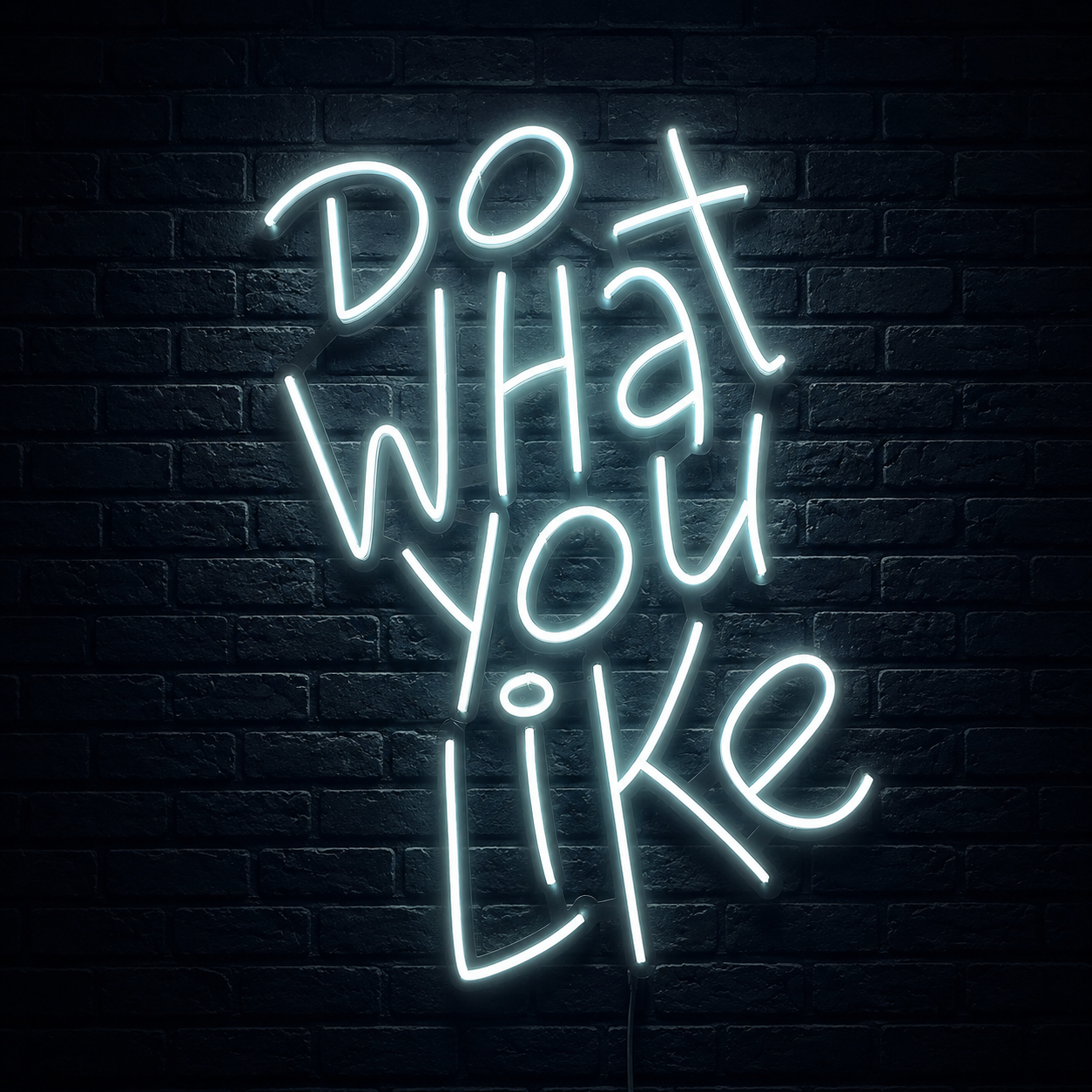 Do What You Like LED Neon Sign - 03 Real Lifestyle Scene