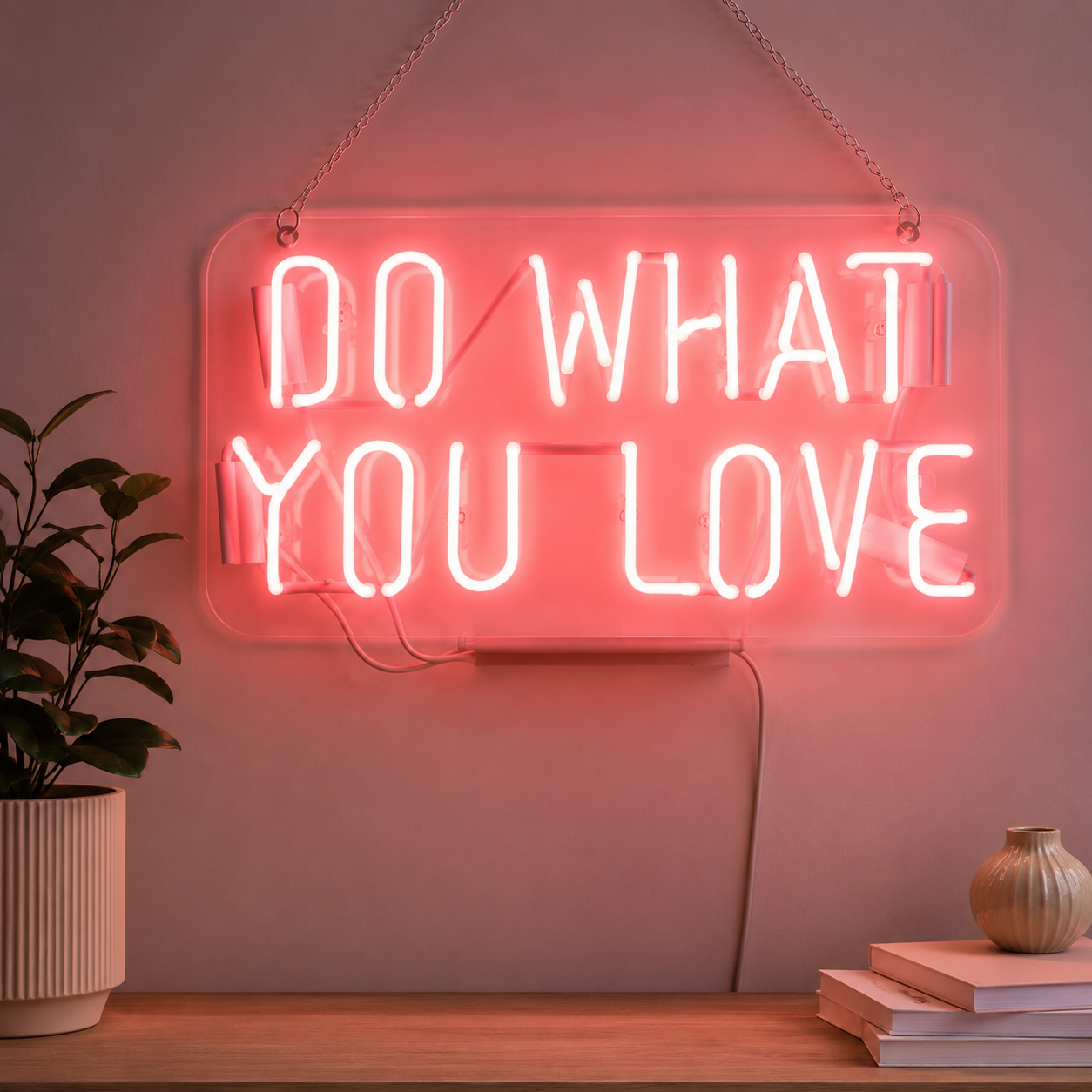 Do What You Love LED Neon Sign Bedroom Decor - 02 High-Converting Product Image