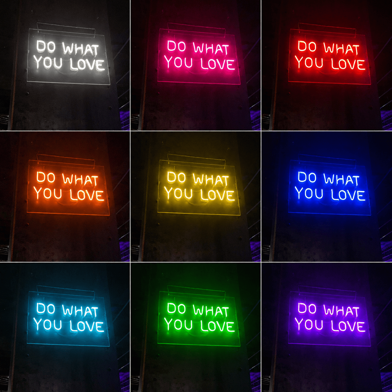 Do What You Love LED Neon Sign Home Wall Art - Shineneon