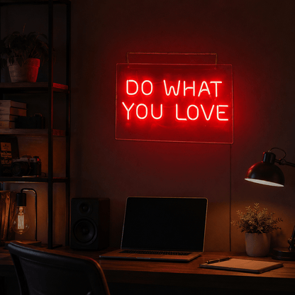 Do What You Love LED Neon Sign Home Wall Art - Shineneon