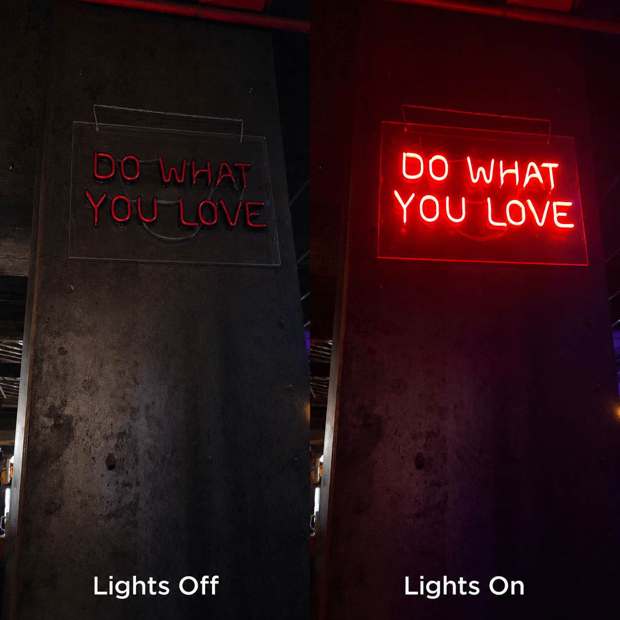Do What You Love LED Neon Sign Home Wall Art - Shineneon