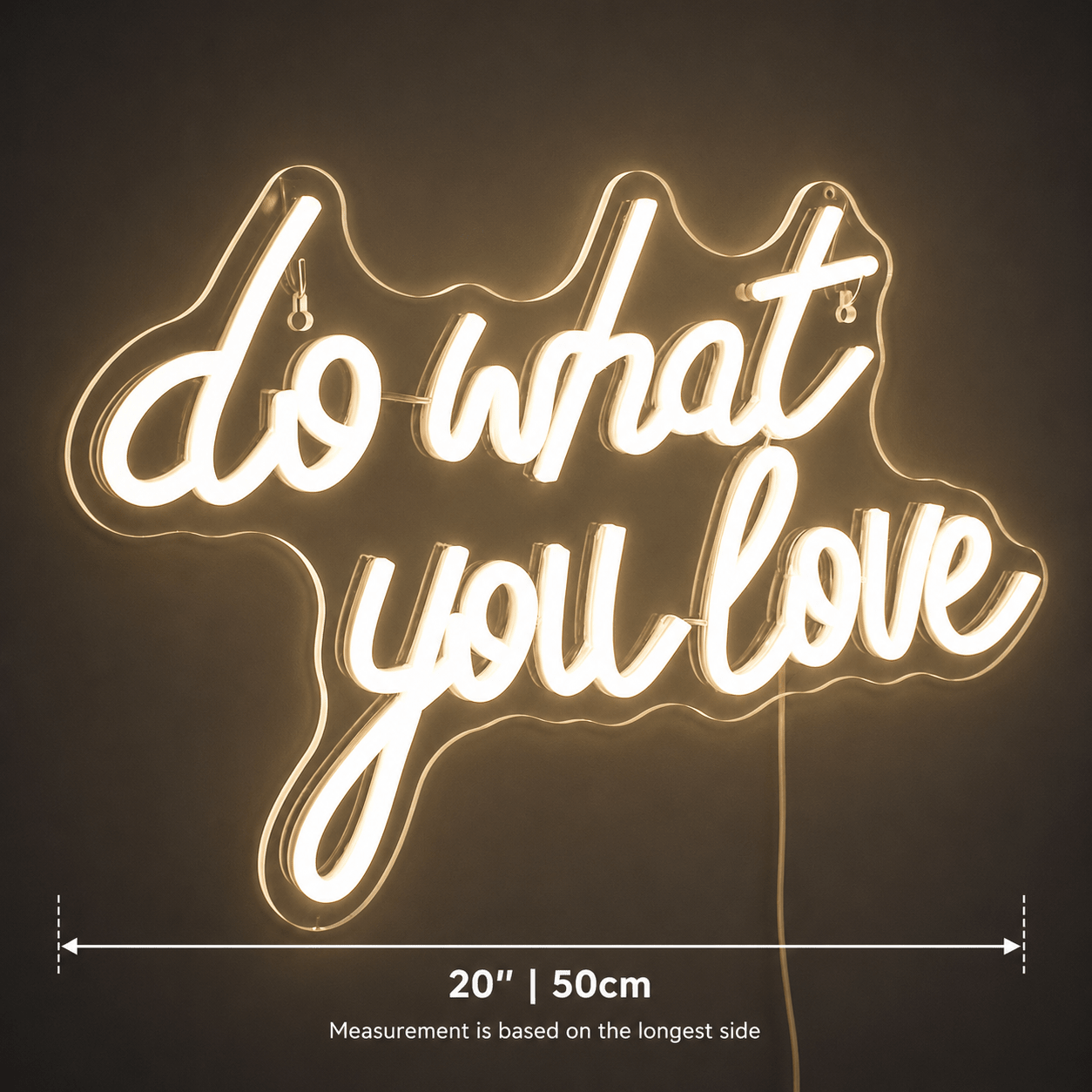 Do What You Love LED Neon Sign Living Room Decor - Shineneon
