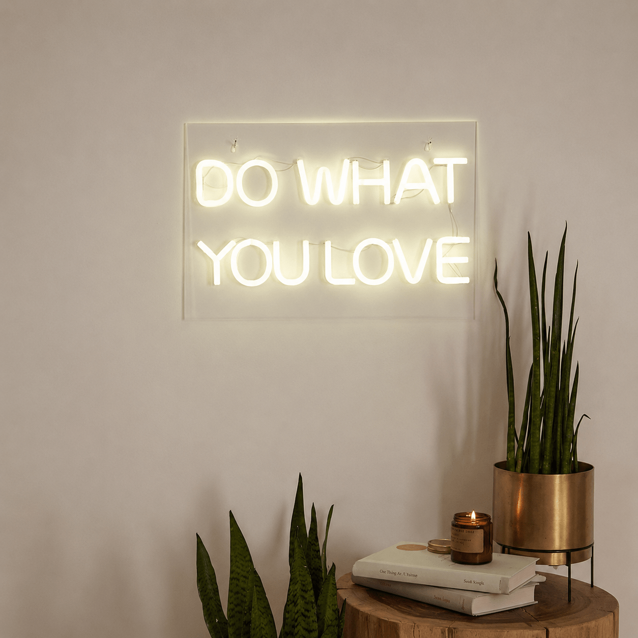 Do What You Love LED Neon Sign Wall Art - Shineneon