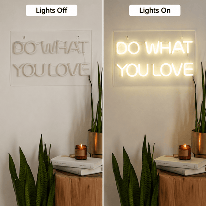 Do What You Love LED Neon Sign Wall Art - Shineneon