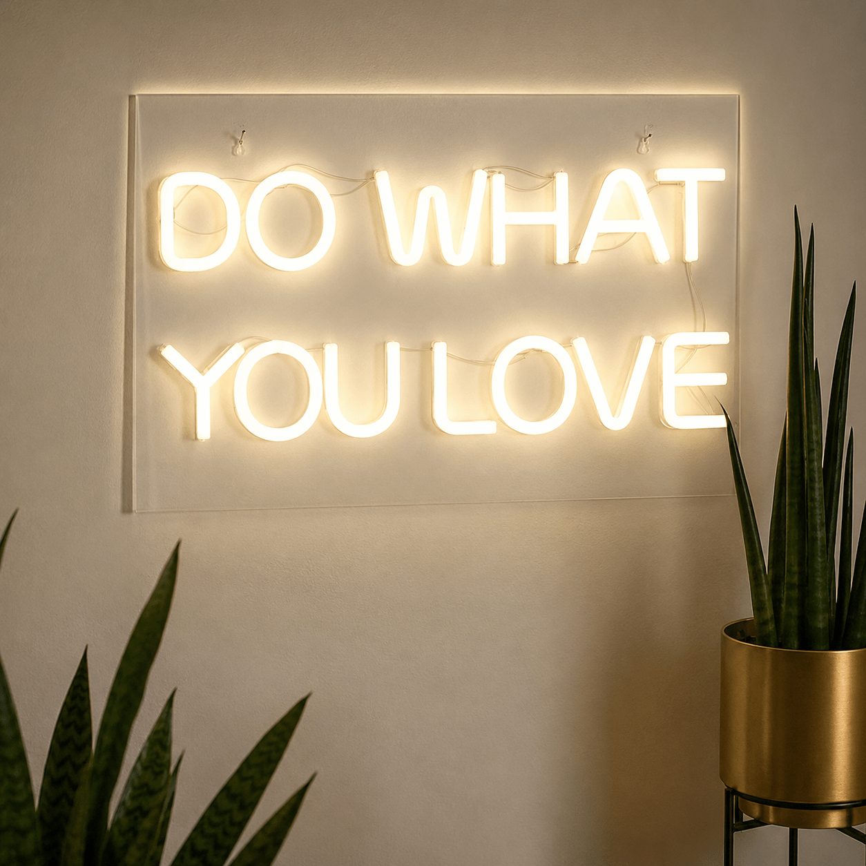 Do What You Love LED Neon Sign Wall Art - Shineneon