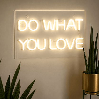 Do What You Love LED Neon Sign Wall Art - Shineneon