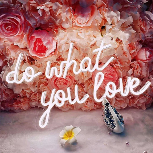 Do What You Love Led Sign Business Neon Signs Wall Art