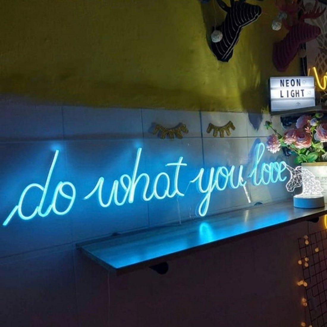 Do What You Love Led Sign Business Neon Signs Wall Decor - Shineneon