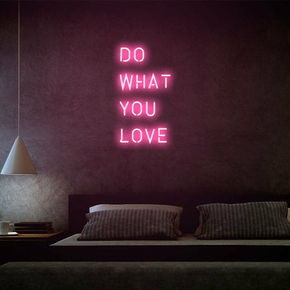 Do What You Love Motivational Neon For Creative Spaces | Shineneon