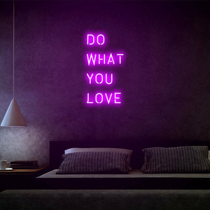 Do What You Love Motivational Neon For Creative Spaces | Shineneon