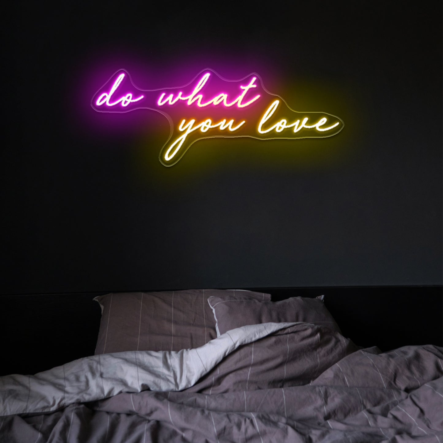 Do what you love neon sign custom light up sign