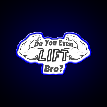 Do You Even Lift Gym Fitness Led Neon Sign Rgb Color