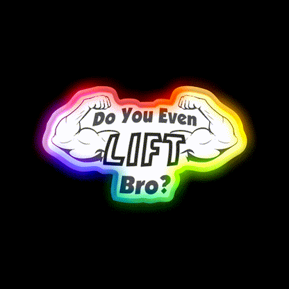 Do You Even Lift Gym Fitness Led Neon Sign Rgb Color