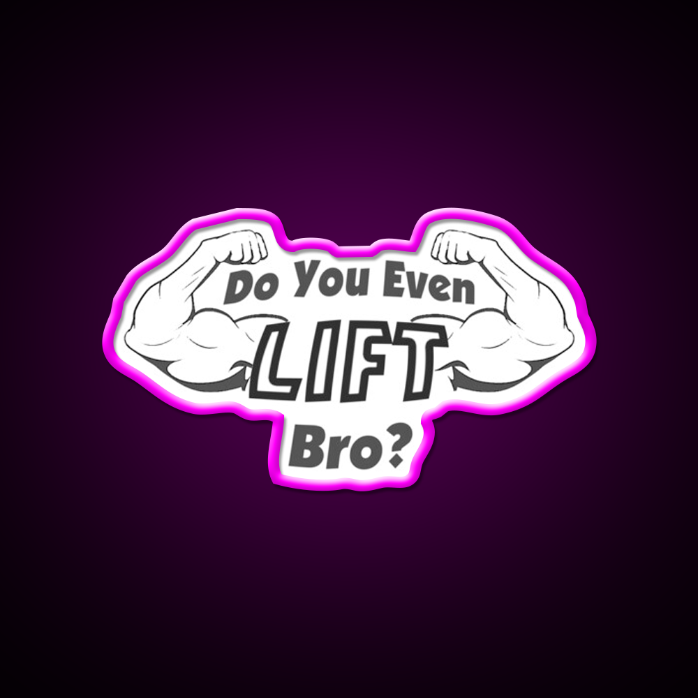 Do You Even Lift Gym Fitness Led Neon Sign Rgb Color