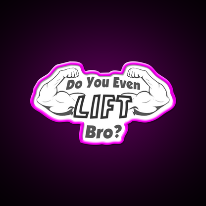 Do You Even Lift Gym Fitness Led Neon Sign Rgb Color