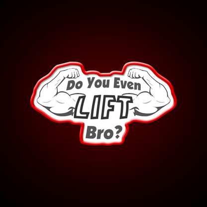 Do You Even Lift Gym Fitness Led Neon Sign Rgb Color