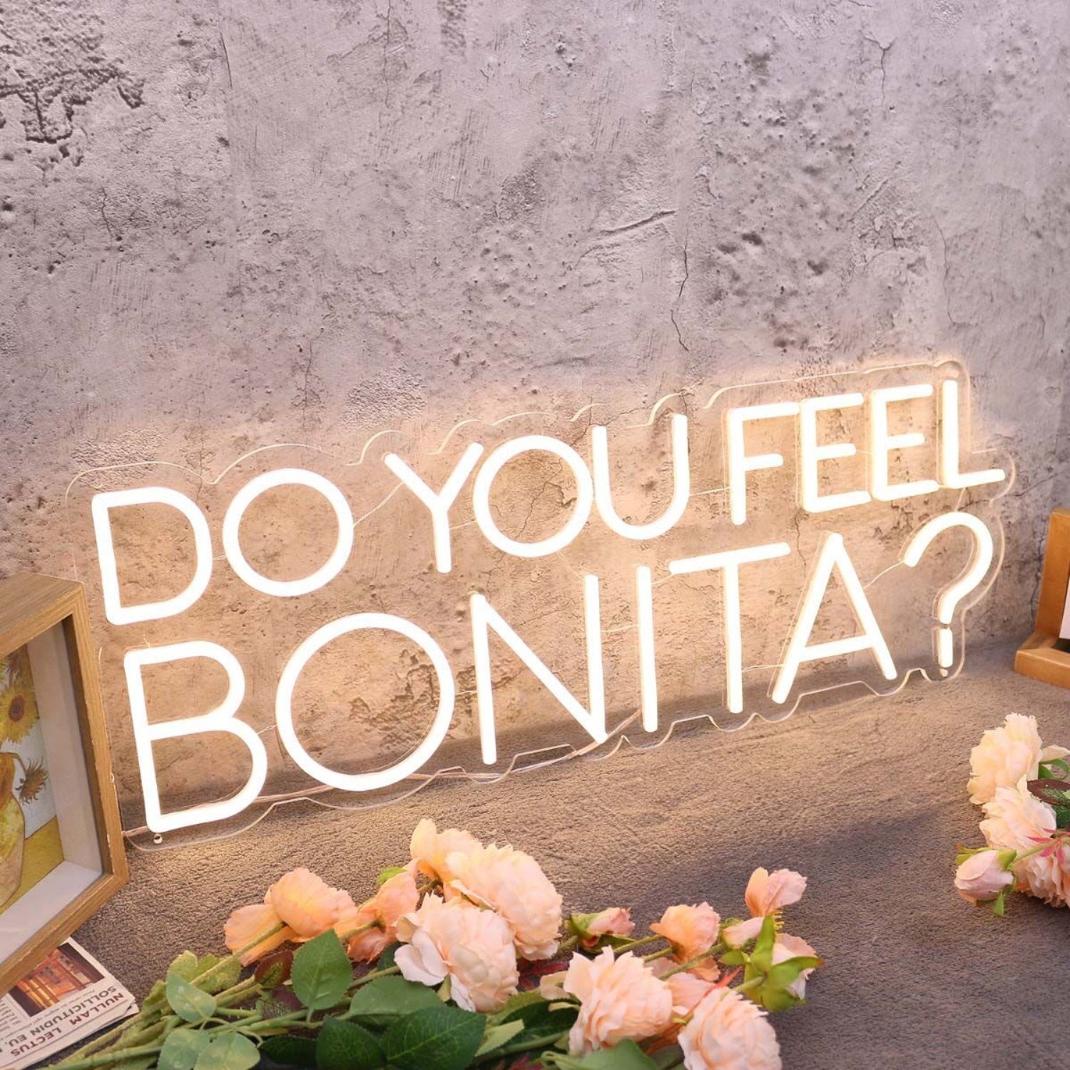 Do You Feel Bonita Yellow Led Neon Sign - Shineneon