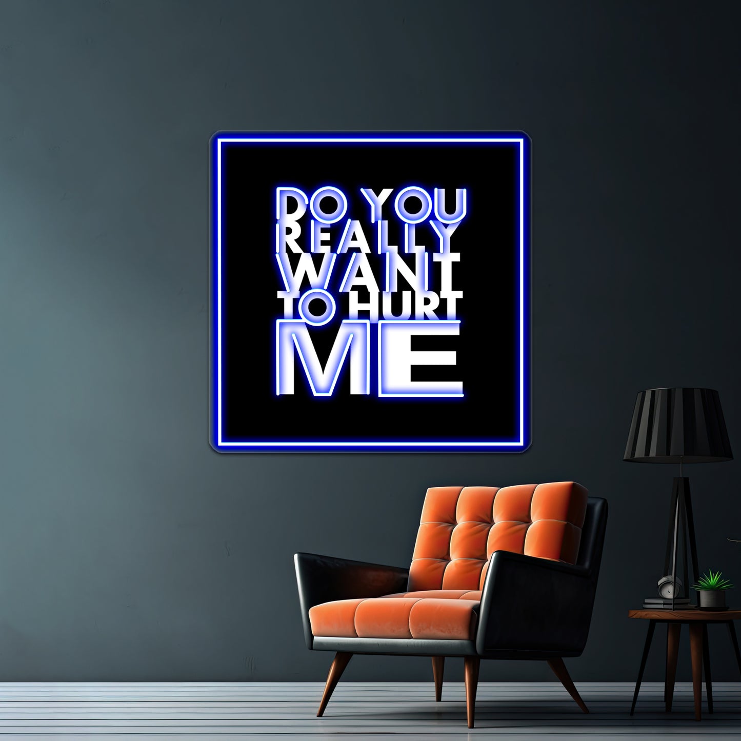 Do You Really Want To Hurt Me Wall Artwork Neon Signs