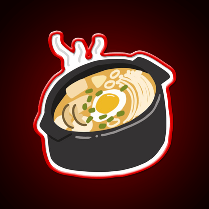 Doenjang Jjigae Snack Food Led Neon Sign Rgb Color - Shineneon