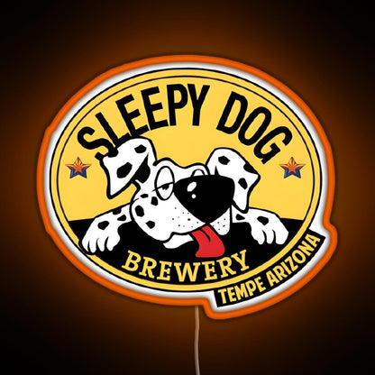 Dog Brewery Logo Rgb Led Neon Sign Pop Wall Art - Shineneon
