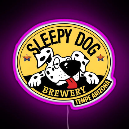 Dog Brewery Logo Rgb Led Neon Sign Pop Wall Art - Shineneon