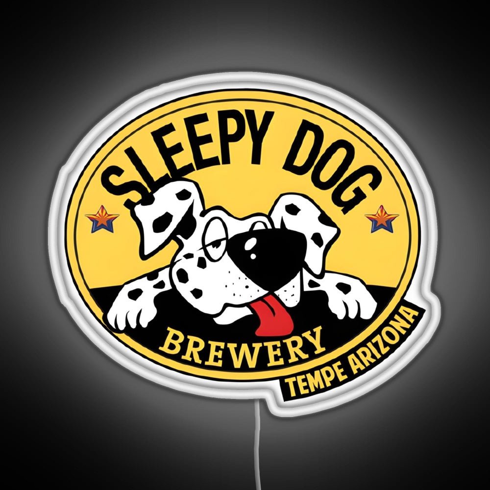 Dog Brewery Logo Rgb Led Neon Sign Pop Wall Art - Shineneon