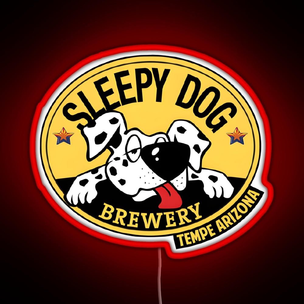 Dog Brewery Logo Rgb Led Neon Sign Pop Wall Art - Shineneon