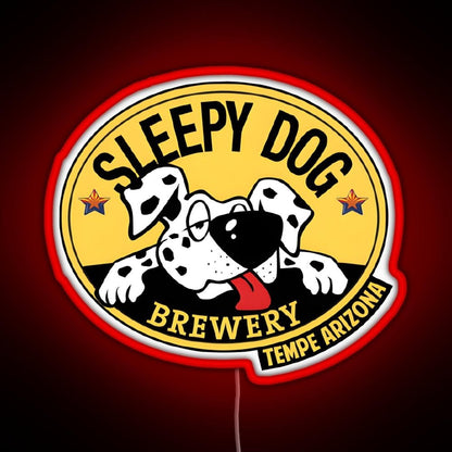 Dog Brewery Logo Rgb Led Neon Sign Pop Wall Art - Shineneon