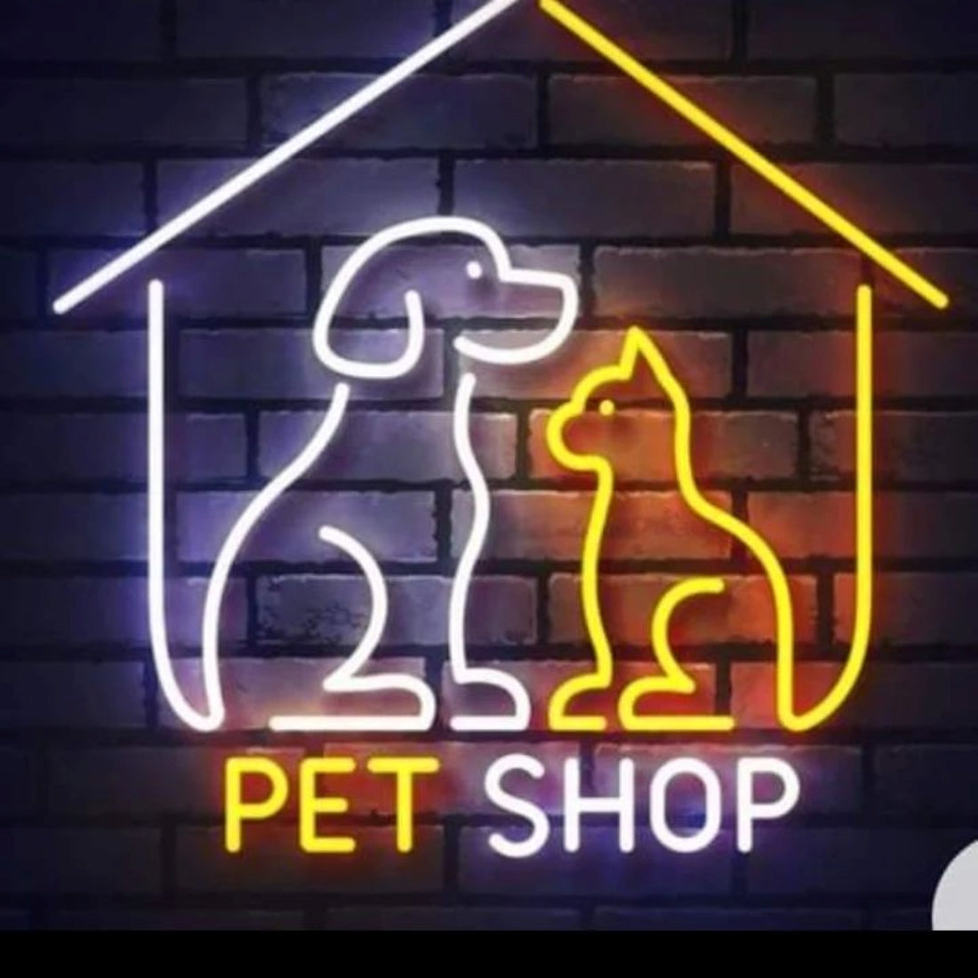 Dog Cat Pet Shop Led Sign Business Neon Sign