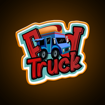 Dog Food Truck Fast Food Led Neon Sign For Burger Place Rgb Color - Shineneon