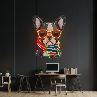 Dog Glass Led Neon Sign Light Custom Led Signs - Shineneon