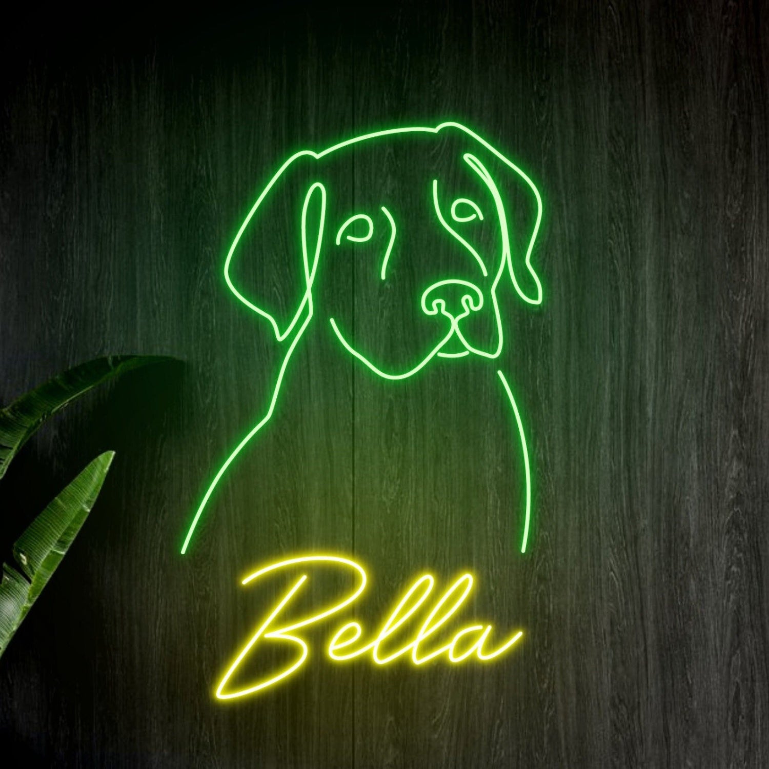 Dog Led Neon Sign With Your Lovely Dogs Name For Pets House | Shineneon