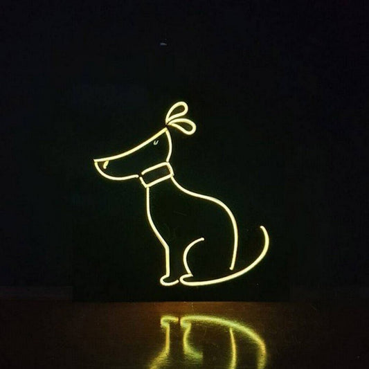 Dog Led Sign Business Neon Signs Wall Decor