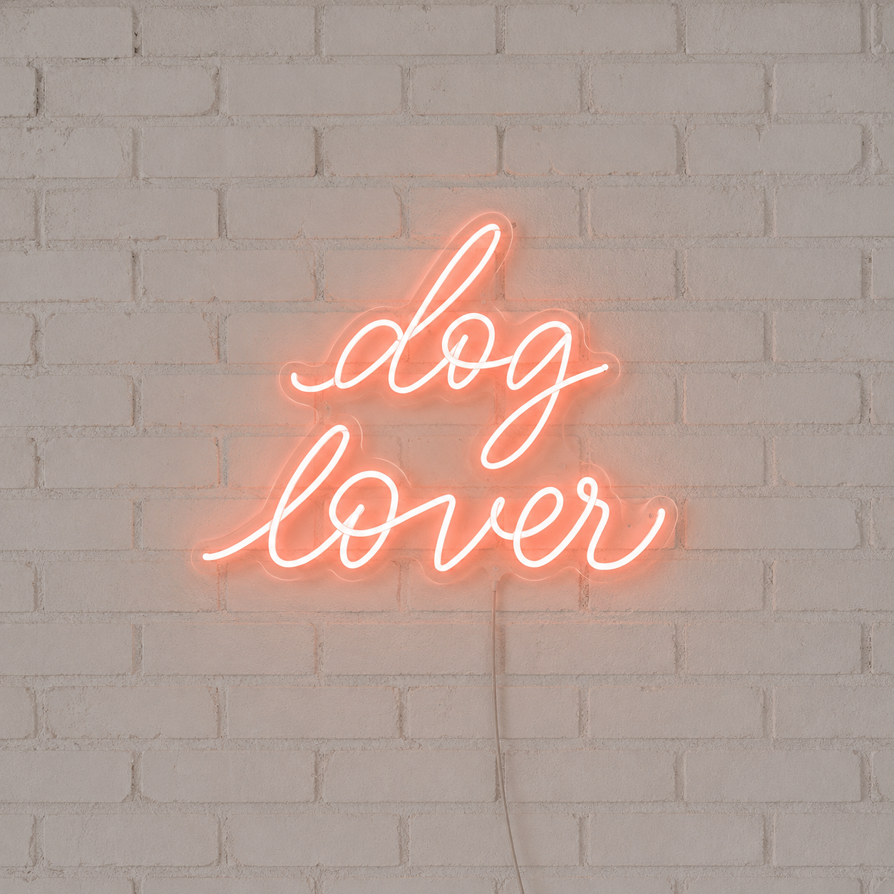 Dog Lover LED Neon Sign - 01 Original Product Image