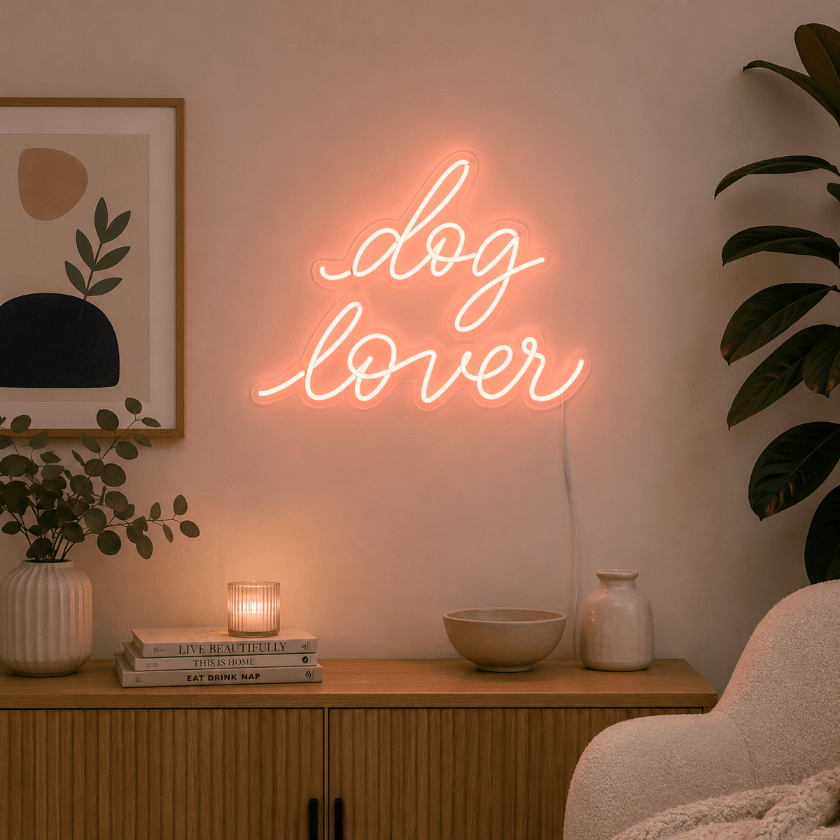 Dog Lover LED Neon Sign - Shineneon
