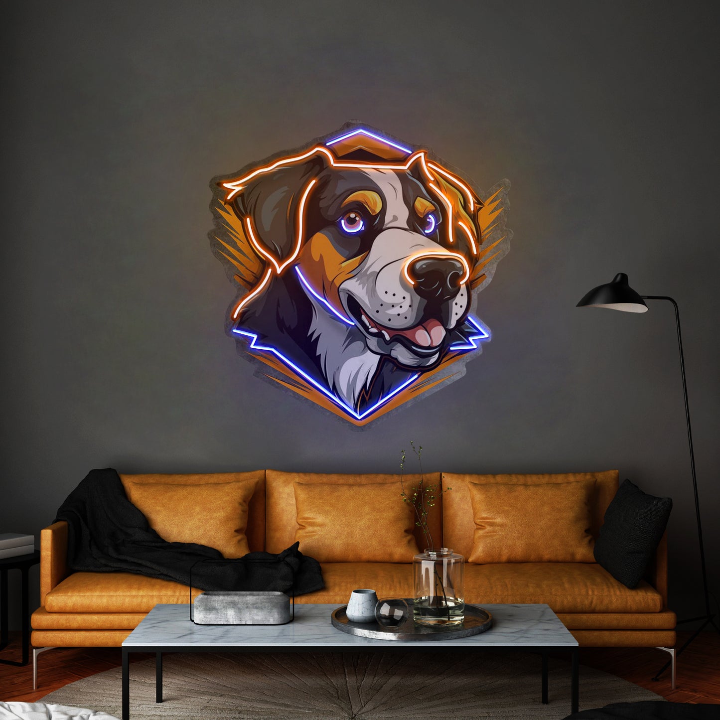 Dog Mascot Led Neon Sign Light Custom Led Signs