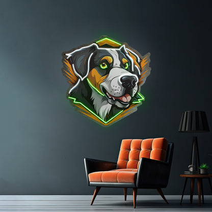 Dog Mascot Led Neon Sign Light Custom Led Signs