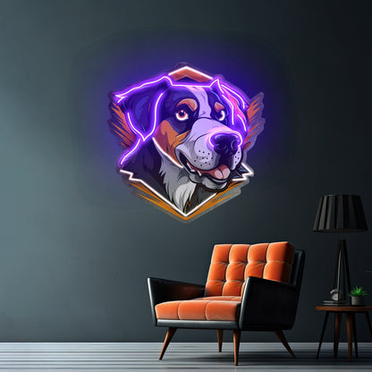 Dog Mascot Led Neon Sign Light Custom Led Signs