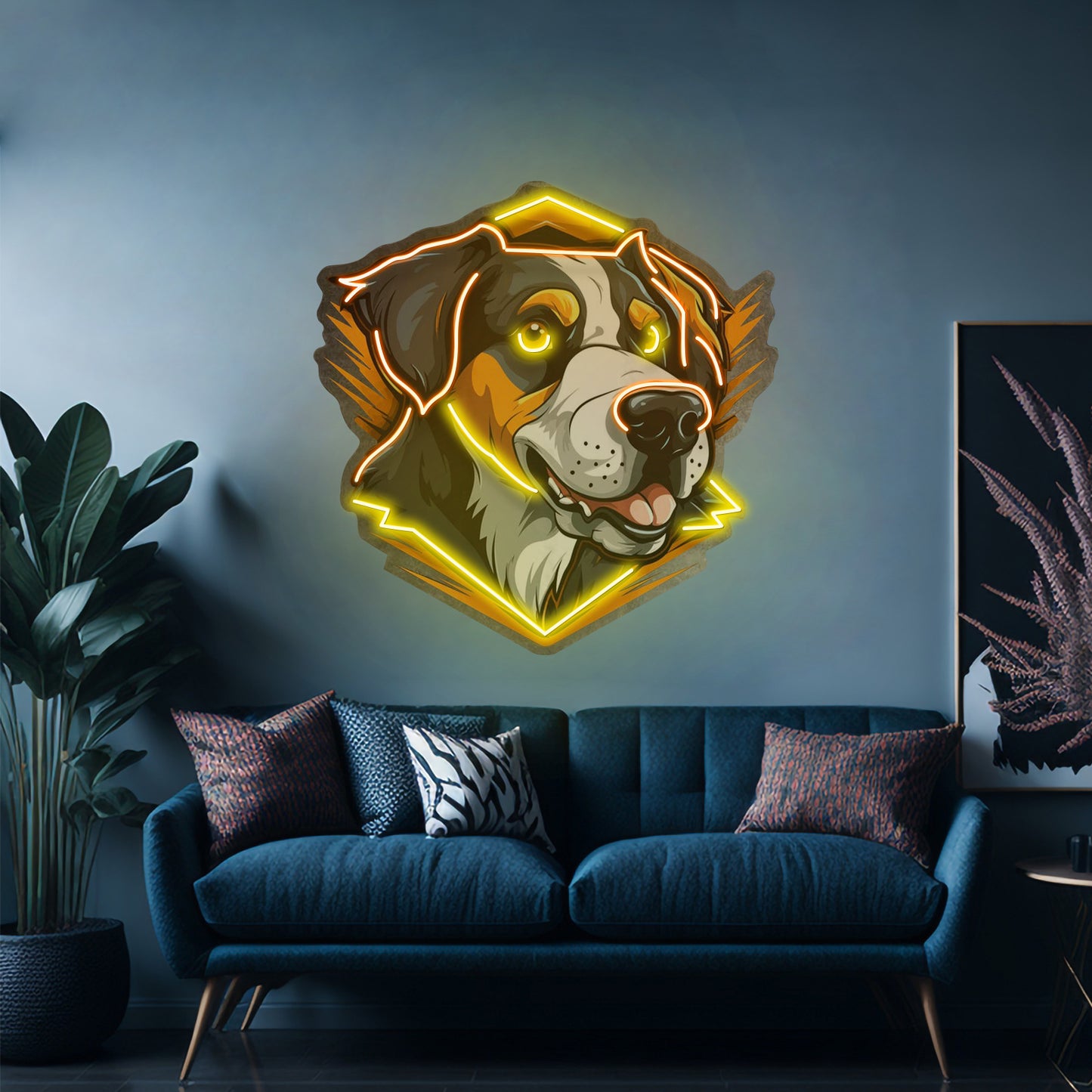 Dog Mascot Led Neon Sign Light Custom Led Signs