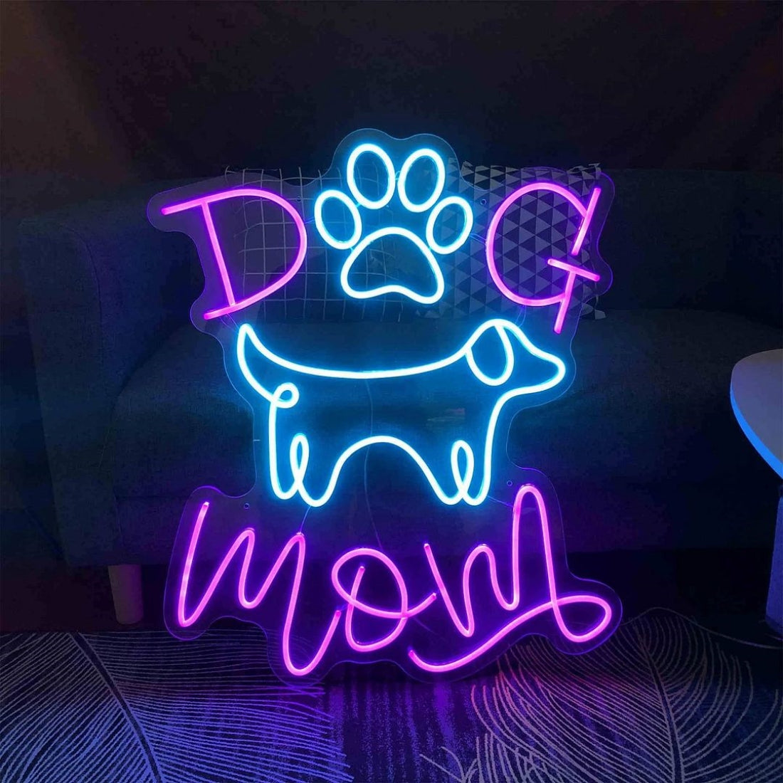 Dog Mom Led Led Sign Business Neon Sign