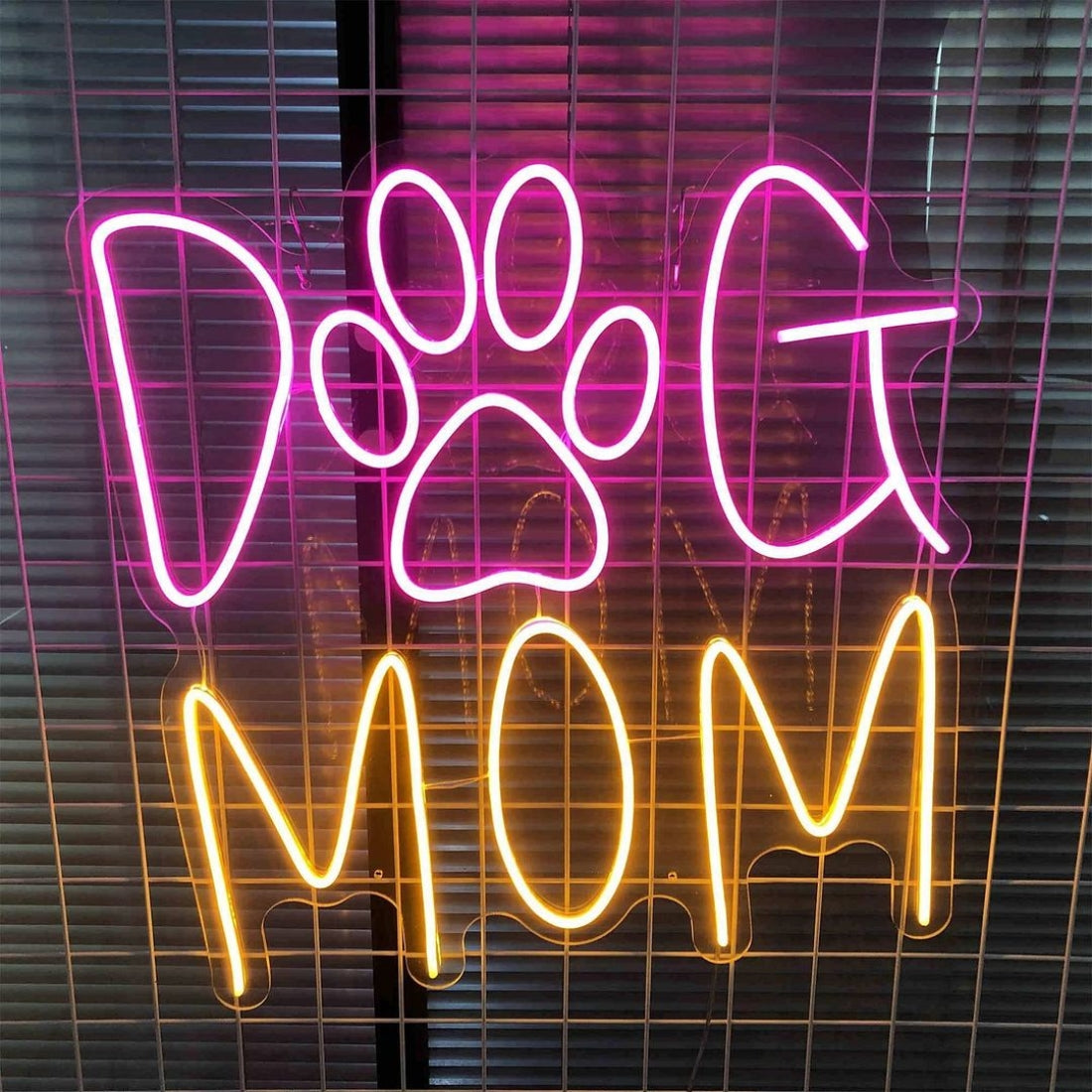 Dog Mom Led Sign Business Neon Sign