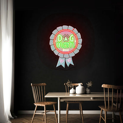 Dog Mom Neon Signs Sunflower Led Signs - Shineneon